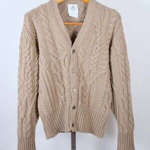 Thom Browne Brooks Brothers Black Fleece sweater 3 / Medium beige cable